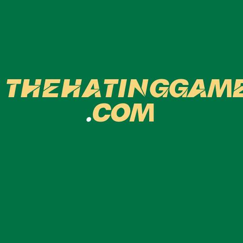 Logo da THEHATINGGAME